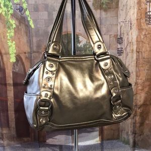 Kathy Van Zeeland Bronze Handbag